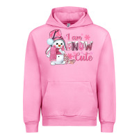 Fuchsia Pink i am snow cute pink bbs Urban Hoodie - BundleAndBundleShop