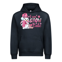 Navy i am snow cute pink bbs Urban Hoodie - BundleAndBundleShop