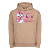 Pigment Burro i am snow cute pink bbs Urban Hoodie - BundleAndBundleShop