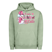 Pigment Oil Green i am snow cute pink bbs Urban Hoodie - BundleAndBundleShop