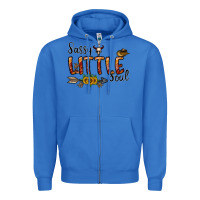 True Royal sassy little soul Zipper Hoodie - CowhideDigitalArt
