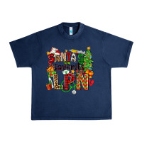 Navy santa's favorite lpn Urban Heavy Tee - Zillion Design Studio