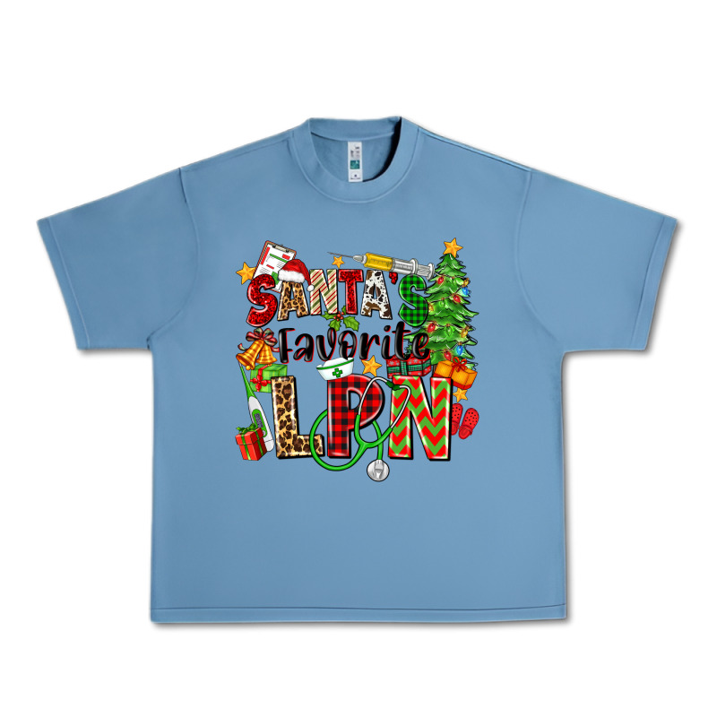 Santa's Favorite Lpn Urban Heavy Tee by Zillion Design Studio | Teevron