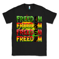 Black Freedom 1865 Classic Tee - Zillion Design Studio