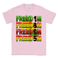 Bubblegum Pink Freedom 1865 Classic Tee - Zillion Design Studio