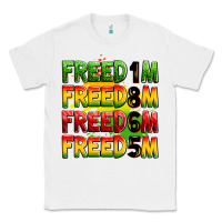 White Freedom 1865 Classic Tee - Zillion Design Studio
