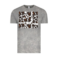 Cloud Rock cowhide pattern Vintage Tee - RanaPortraitStore