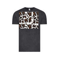 Vintage Black cowhide pattern Vintage Tee - RanaPortraitStore