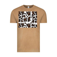 Vintage Camel cowhide pattern Vintage Tee - RanaPortraitStore