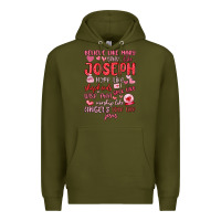 Army Green believe like mary trust like joseph valentine s da Premium Hoodie - MaliasSmallBusiness
