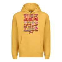 Mustard believe like mary trust like joseph valentine s da Premium Hoodie - MaliasSmallBusiness