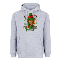 Heather Grey i'm freakin freezin christmas long haired cow Heavyweight Hoodie - Jasminsmagicworld