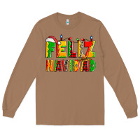 Toasted Coconut feliz navidad Long Sleeve Tee - Zillion Design Studio