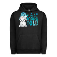 Pigment Black i'm so freaking cold bbs Urban Hoodie - BundleAndBundleShop