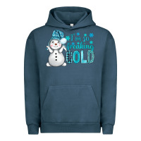 Pigment Midnight Navy i'm so freaking cold bbs Urban Hoodie - BundleAndBundleShop