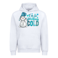 White i'm so freaking cold bbs Urban Hoodie - BundleAndBundleShop