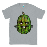 Heather Grey leopard pumpkin frankestein Classic Tee - RanaPortraitStore