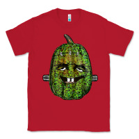 Red leopard pumpkin frankestein Classic Tee - RanaPortraitStore