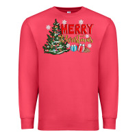Cardinal merry christmas tree Premium Sweatshirt - AdoDesignShop