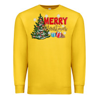 Lemon merry christmas tree Premium Sweatshirt - AdoDesignShop