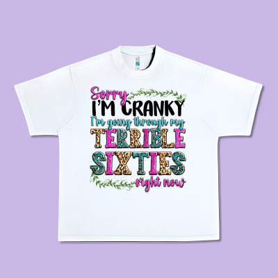 Urban Heavy Tee sorry im cranky im going through my terrible sixties right now