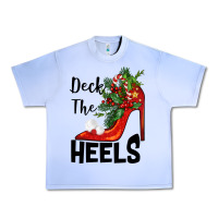 Grape Ice deck the heels Christmas Urban Heavy Tee - BarkalooDesign