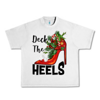 Lunar Rock deck the heels Christmas Urban Heavy Tee - BarkalooDesign