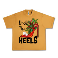 Peanut Butter deck the heels Christmas Urban Heavy Tee - BarkalooDesign
