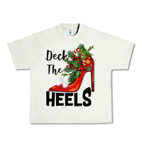 Pistachio deck the heels Christmas Urban Heavy Tee - BarkalooDesign
