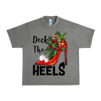 Tornado deck the heels Christmas Urban Heavy Tee - BarkalooDesign
