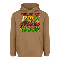 Toasted Coconut fueled by beer and christmas cheer with beer bottles Heavyweight Hoodie - AdoDesignShop