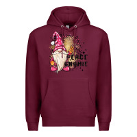 Burgundy peace gnomie Premium Hoodie - MaliasSmallBusiness