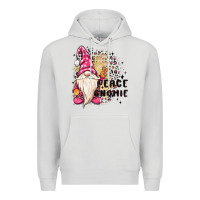 Dove Grey peace gnomie Premium Hoodie - MaliasSmallBusiness