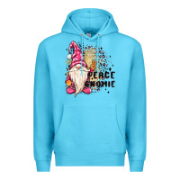 Ocean Blue peace gnomie Premium Hoodie - MaliasSmallBusiness