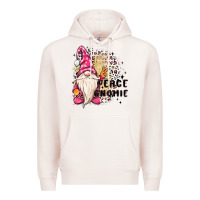 Pale Pink peace gnomie Premium Hoodie - MaliasSmallBusiness