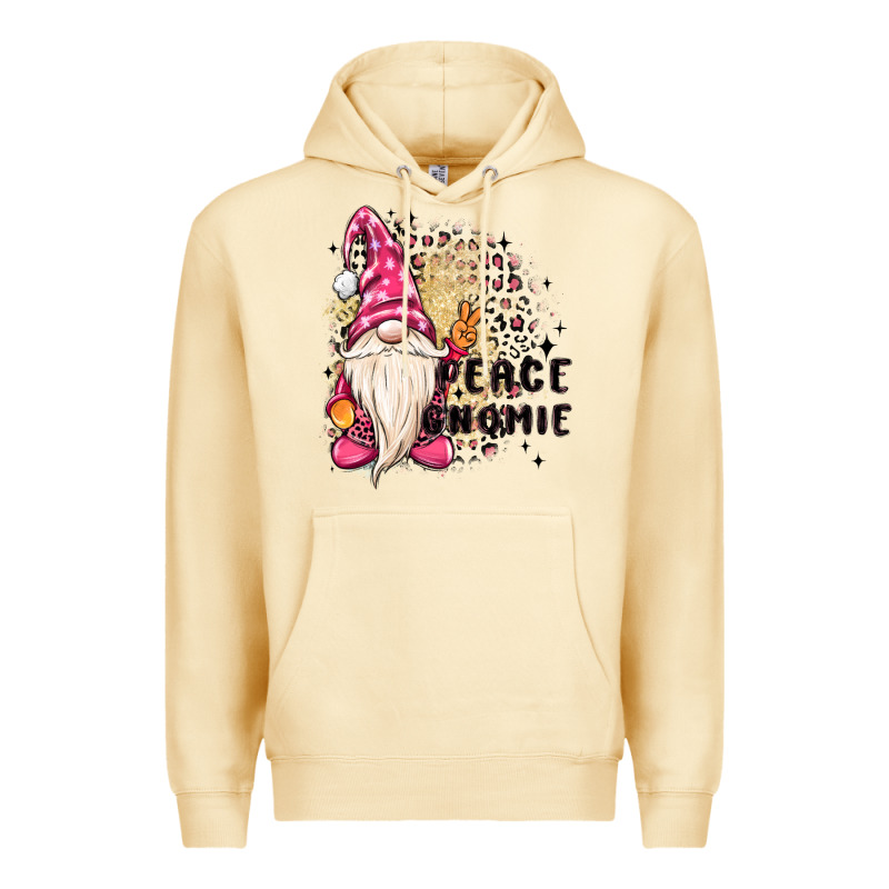 Peace Gnomie Premium Hoodie by MaliasSmallBusiness | Teevron