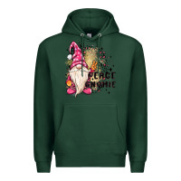 Sports Green peace gnomie Premium Hoodie - MaliasSmallBusiness