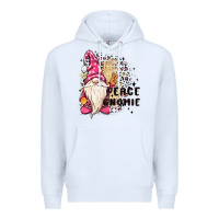 White peace gnomie Premium Hoodie - MaliasSmallBusiness