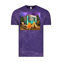 Cloud Purple camping Vintage Tee - RanaPortraitStore
