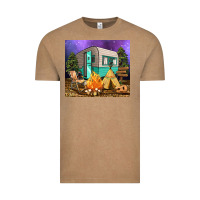 Vintage Coffee camping Vintage Tee - RanaPortraitStore