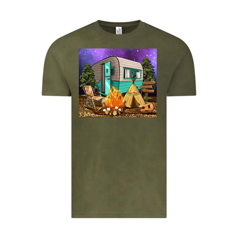 Camping Vintage Tee by RanaPortraitStore | Teevron