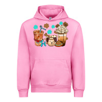 Fuchsia Pink dog coffee cups with  food container bbs Urban Hoodie - BundleAndBundleShop