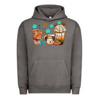 Pigment Tornado dog coffee cups with  food container bbs Urban Hoodie - BundleAndBundleShop
