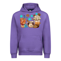 Tulip dog coffee cups with  food container bbs Urban Hoodie - BundleAndBundleShop