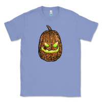 Colony Blue watercolor leopard pumpkin Classic Tee - RanaPortraitStore