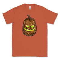 Copper watercolor leopard pumpkin Classic Tee - RanaPortraitStore