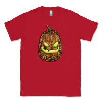 Red watercolor leopard pumpkin Classic Tee - RanaPortraitStore