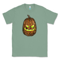 Sage watercolor leopard pumpkin Classic Tee - RanaPortraitStore