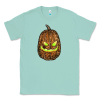 Seafoam watercolor leopard pumpkin Classic Tee - RanaPortraitStore