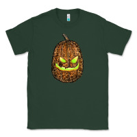 Sports Green watercolor leopard pumpkin Classic Tee - RanaPortraitStore